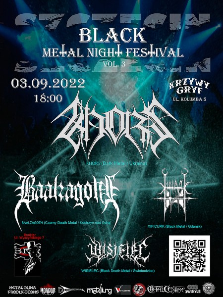 09/03/2022: Black Metal Night festival